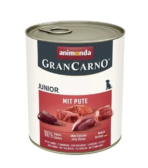 KONSERVI KUCĒNIEM ANIMONDA GRANCARNO, AR TĪTARU, 800G