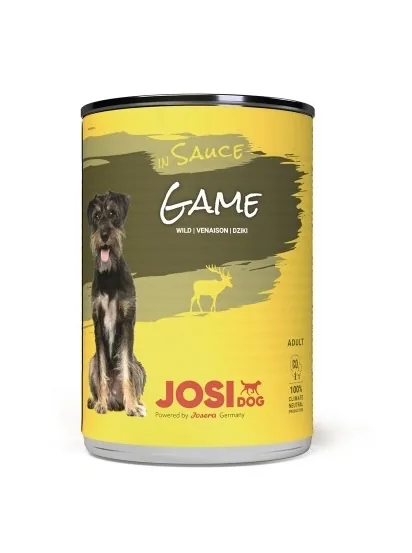 KONSERVI SUŅIEM JOSERA JOSIDOG, AR MEDĪJUMA GAĻU MĒRCĒ, 415G