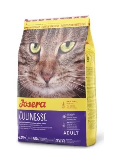 SAUSĀ BARĪBA KAĶIEM JOSERA CULINESSE, AR LASI UN LAŠA EĻĻU, 2KG