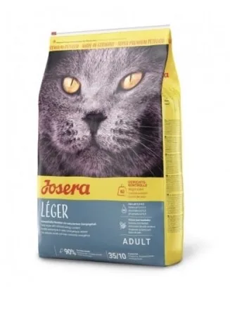 SAUSĀ BARĪBA KAĶIEM JOSERA LEGER, AR SAMAZINĀTU TAUKU DAUDZUMU, 2KG
