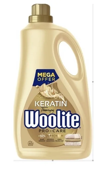 VEĻAS MAZGĀŠANAS LĪDZEKLIS WOOLITE PRO-CARE, 60MAZG. REIZ., 3.6L
