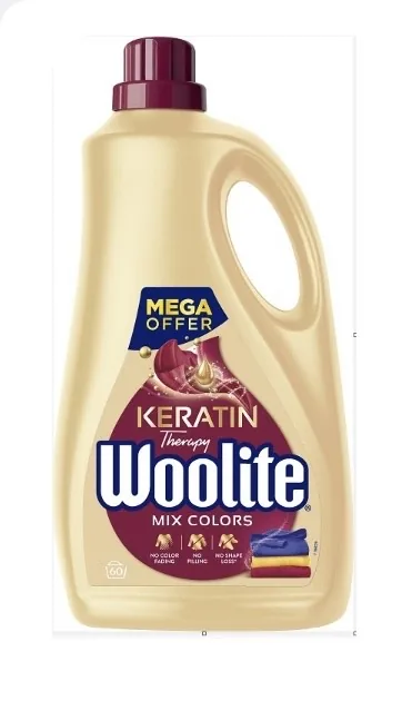 VEĻAS MAZGĀŠANAS LĪDZEKLIS WOOLITE COLOR, 60 MAZG. REIZ., 3.6L