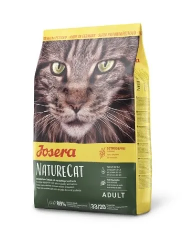 SAUSĀ BARĪBA STERILIZĒTAJIEM MĀJAS KAĶIEM JOSERA NATURECAT, 2KG