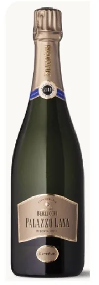 DZIRKSTOŠAIS VĪNS BERLUCCHI PALAZZO LANA FRANCIACORTA RISERVA EXTREME 2011, EXTRA BRUT, 12,5%, 0.75L