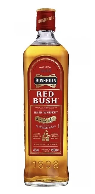 VISKIJS BUSHMILLS SINGLE MALT RED BUSH, 40%, 0.7L