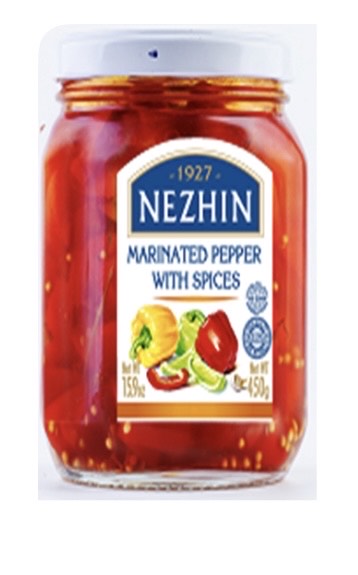 PAPRIKA MARINĒTA AR GARŠVIELĀM NIZHYN , 450G