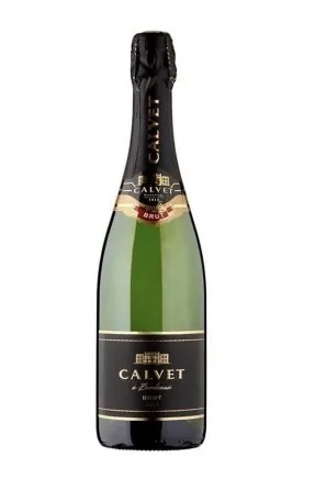 DZIRKSTOŠAIS BALTVĪNS CALVET CREMANT DE BORDEAUX, BRUT, 12%, 0.75L