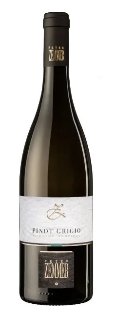 Baltvīns Peter Zemmer Pinot Grigio DOC, sauss, 13,5%, 0,75 l
