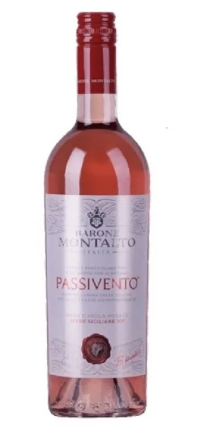 ROZĀ VĪNS BARONE MONTALTO PASSIVENTO ROSATO NERO D'AVOLA, SAUSS, 12%, 0.75L