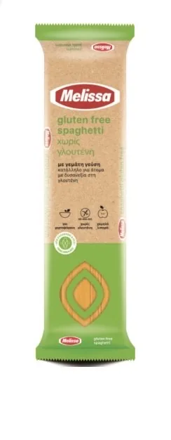 MAKARONI BEZ GLUTĒNA MELISSA SPAGHETTI, 400G