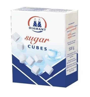 BALTAIS CUKURS KUBIŅOS DIAMANT, 500G