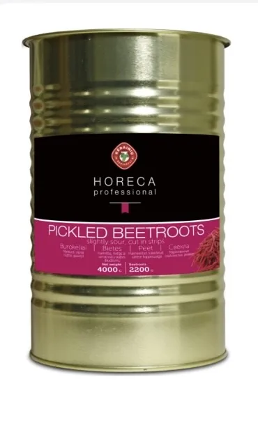 BIETES MARINĒTAS HORECA PROFESSIONAL, 4.2KG/2.2KG