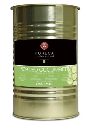 GURĶI MARINĒTI ŠĶĒLĒS HORECA PROFESSIONAL, 4.2KG/2.35KG
