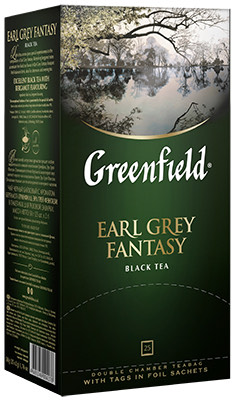 TĒJA GREENFIELD MELNĀ EARL GREY 25X2G