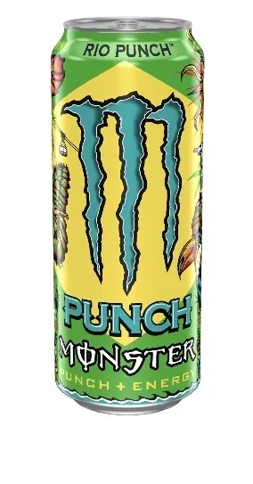 ENERĢIJAS DZĒRIENS MONSTER RIO PUNCH, BUNDŽĀ, 0.5L (DEP)
