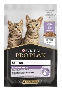 KONSERVI  KAĶĒNIEM PRO PLAN HEALTHY START, AR TĪTARA GAĻU, 85G