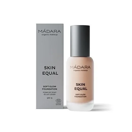 VIEGLI MIRDZOŠS TONĀLS KRĒMS MADARA SKIN EQUAL SPF 15, 30ML