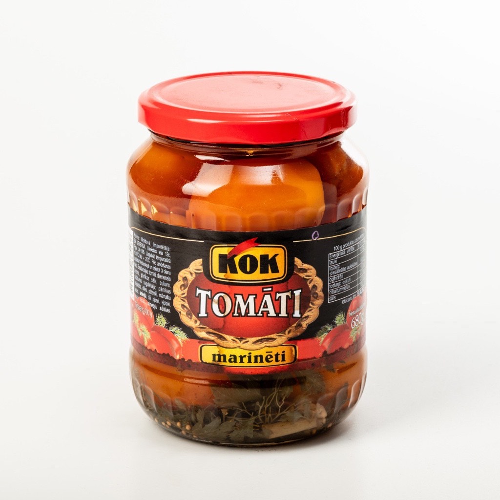 MARINĒTI TOMĀTI KOK 680G/360G