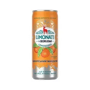 LIMONĀDE BORJOMI MANDARIN 0,33L