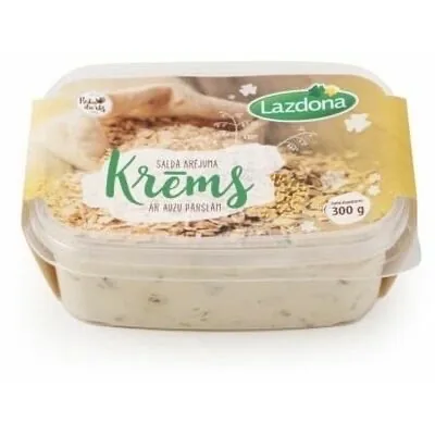 SALDA KRĒJUMA KRĒMS AR AUZU PARSLAM 300G LAZDONA
