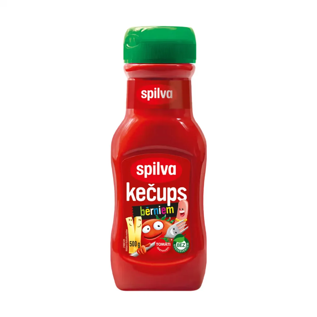 KEČUPS SPILVA BĒRNIEM 0.5L