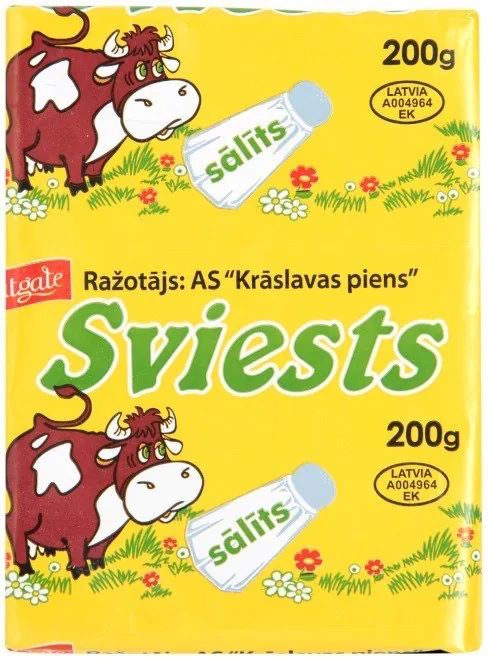 LATGALE SVIESTS 81%, SĀLĪTS, FAS. 200G