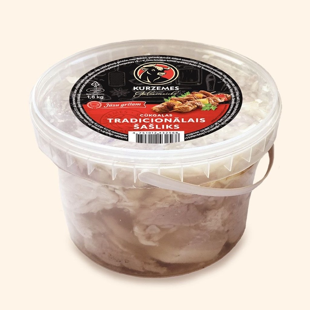 ŠAŠLIKS TRADICIONĀLAIS JŪSU GRILAM 800G KGS