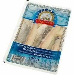 SIĻĶU FILEJAS MAZSĀLĪTAS COLUMBUS 240G/180G