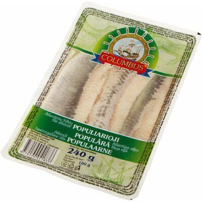 SIĻĶU FILEJA POPULĀRĀ COLUMBUS 240G/180G