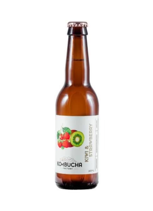 KOMBUCHA ZEMEŅU UN KIVI 300ML