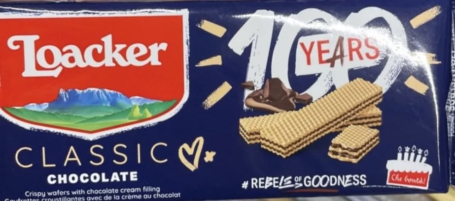 VAFELES LOACKER CLASSIC CHOCOLATE 90G