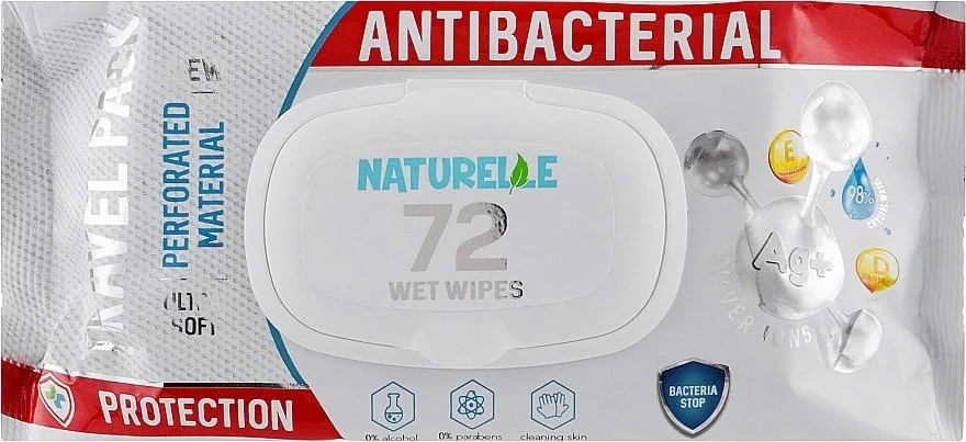 MITRĀS SALVETES NATURELLE ANTIBAKT. 72GAB
