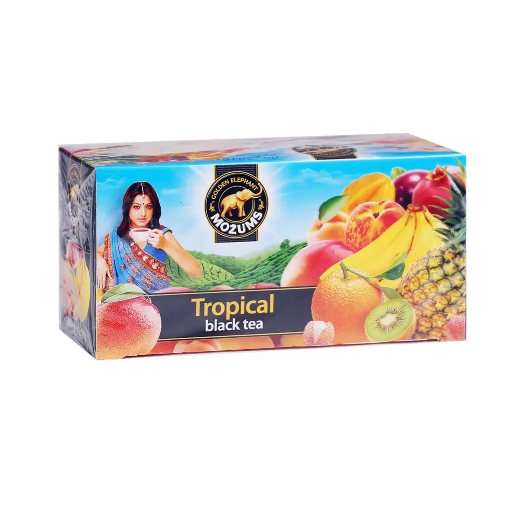 TĒJA MOŽUMS MELNĀ TROPICAL 20X1,5G
