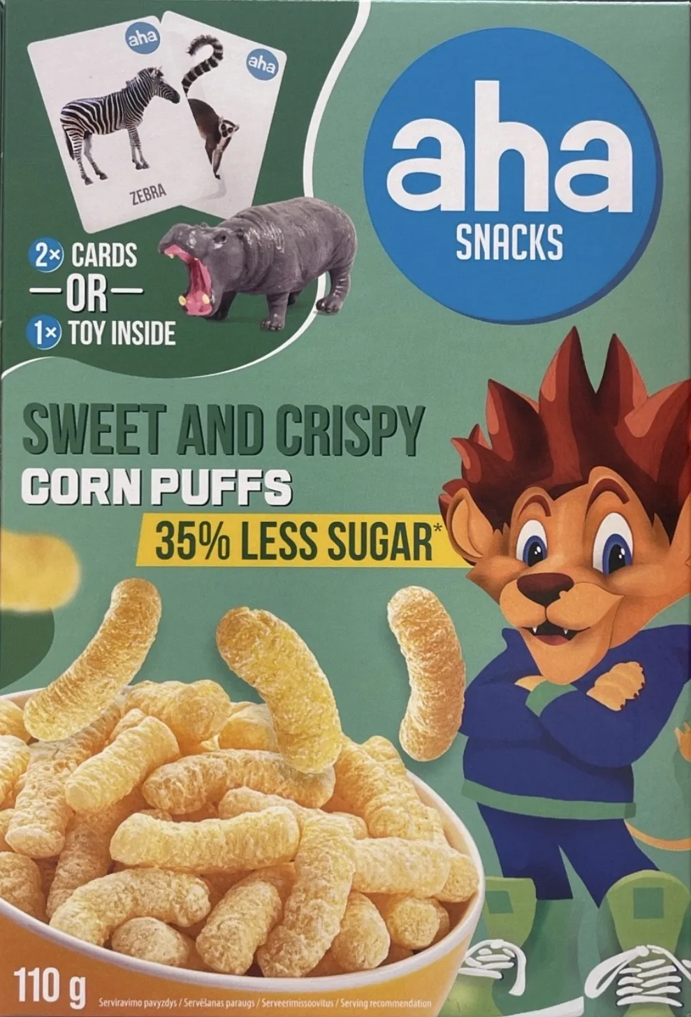 AHA KUKURŪZA AR SAMAZINĀTU CUKURU 110G