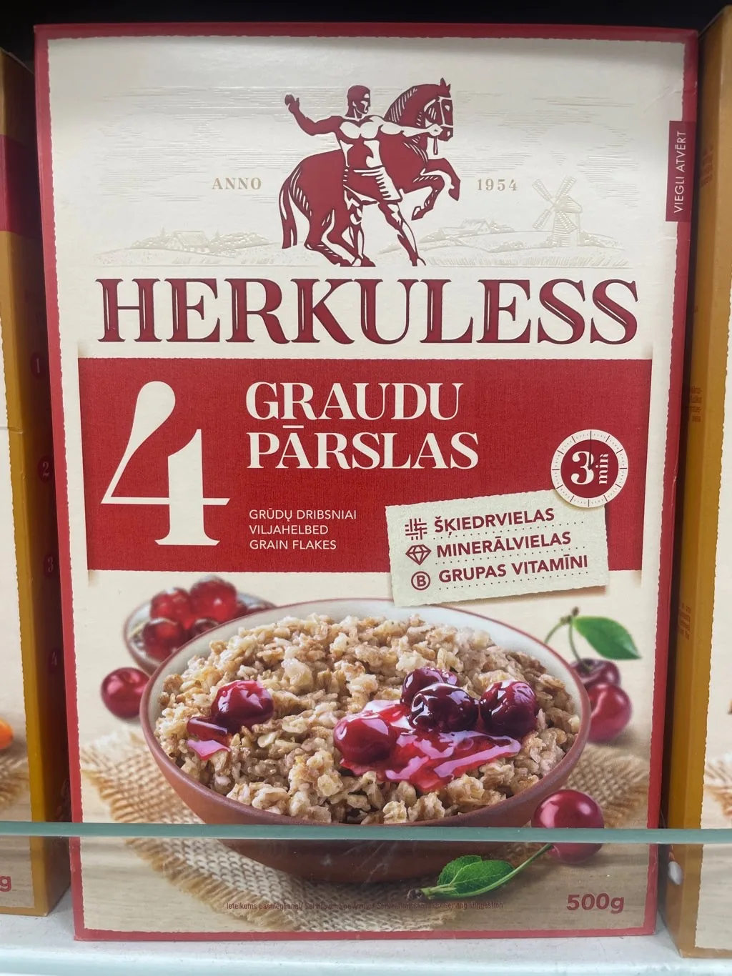 4 GRAUDU PĀRSLAS HERKULESS 500G