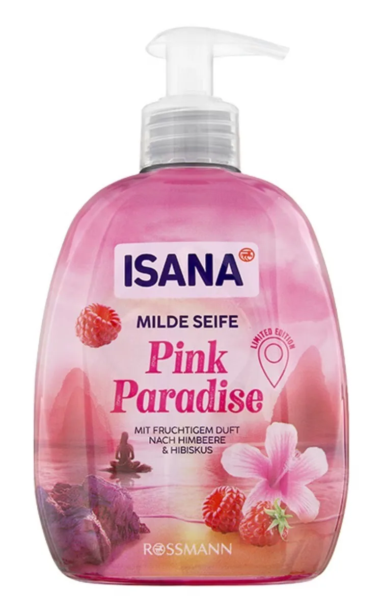 ISANA PINK PARADISE ŠĶIDRĀS ZIEPES, 500ML