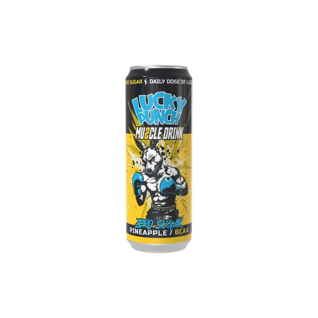 ENERĢIJAS DZĒRIENS LUCKY PUNCH BCAA 0.33L CAN