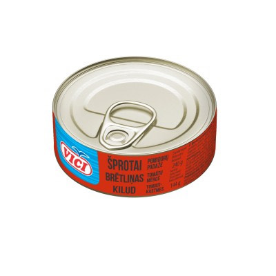 ŠPROTES TOMĀTU MĒRCĒ VIČI, 240G