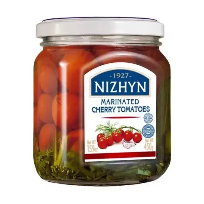ĶIRŠU TOMĀTI MARINĒTI NIZHYN 750G/450G