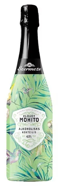 Алкогольный коктейль Ezermežs Cloudy Mojito 4,5%, 0,75 л