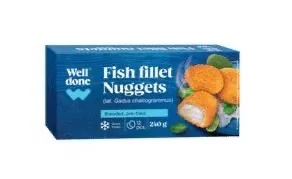Zivju filejas nageti well done 240 g