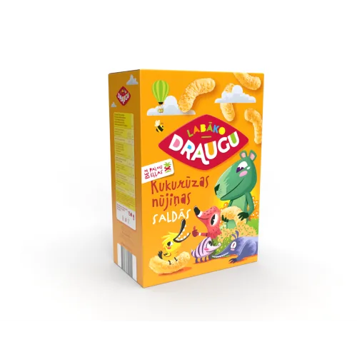KUKURŪZAS NŪJIŅAS DRAUGU SALDĀS 130G