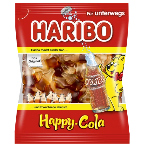 ŽELEJKONFEKTES HARIBO HAPPY COLA 100G