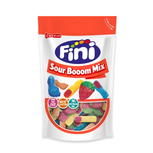 ŽELEJKONFEKTES FINI SOUR BOOM MIKS 165G