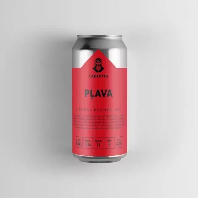 Пиво Labietis Plava 6,3%, 0,44 л