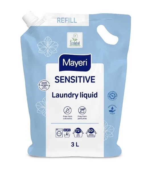 VEĻAS MAZGĀŠANAS ŽELEJA MAYERI SENSITIVE, REFILL, 3L
