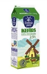 KEFĪRS LIMBAŽU PIENS 2.5% 1.5KG
