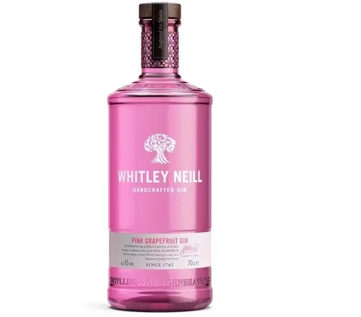 Джин Whitley Neill Pink Grapefruit, 43%, 0,7 л