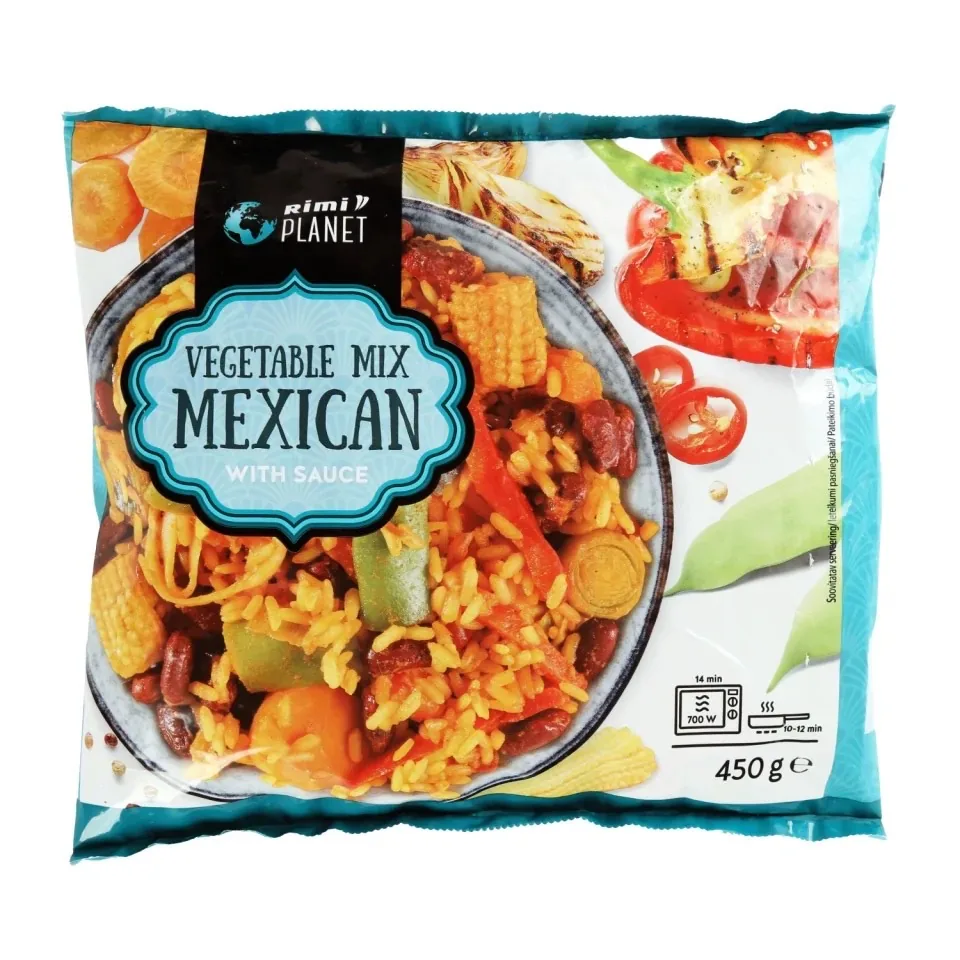 DĀRZEŅU MAISĪJUMS RIMI PLANET MEKSIKAS AR MĒRCI 450G