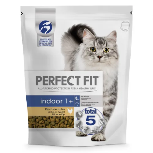 BARĪBA KAĶIEM SAUSĀ PERFECT FIT INDOOR AR VISTAS GAĻU 1.4KG